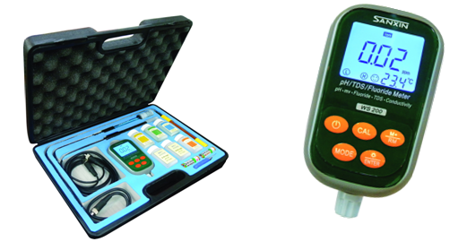 三信WS200便携式pH/氟离子/电导率仪