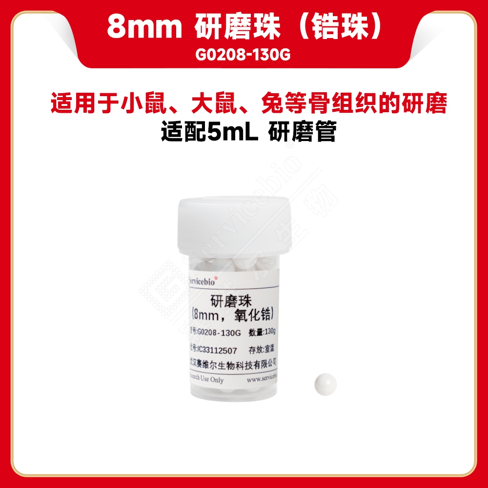 赛维尔 Servicebio G0208-130G 研磨珠（氧化锆）