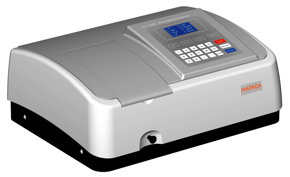 上海美谱达紫外可见分光光度计UV-1600PC