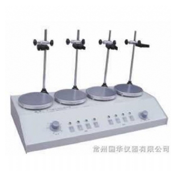常州国华 HJ-4 多头磁力加热搅拌器