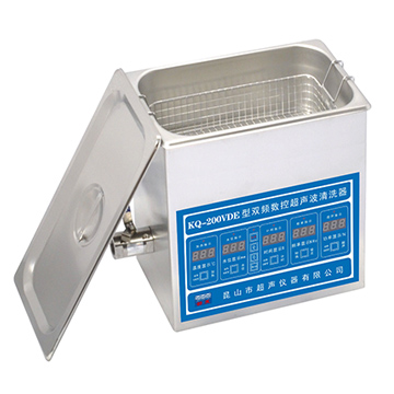 昆山舒美超声波清洗器KQ-200VDE（双频）