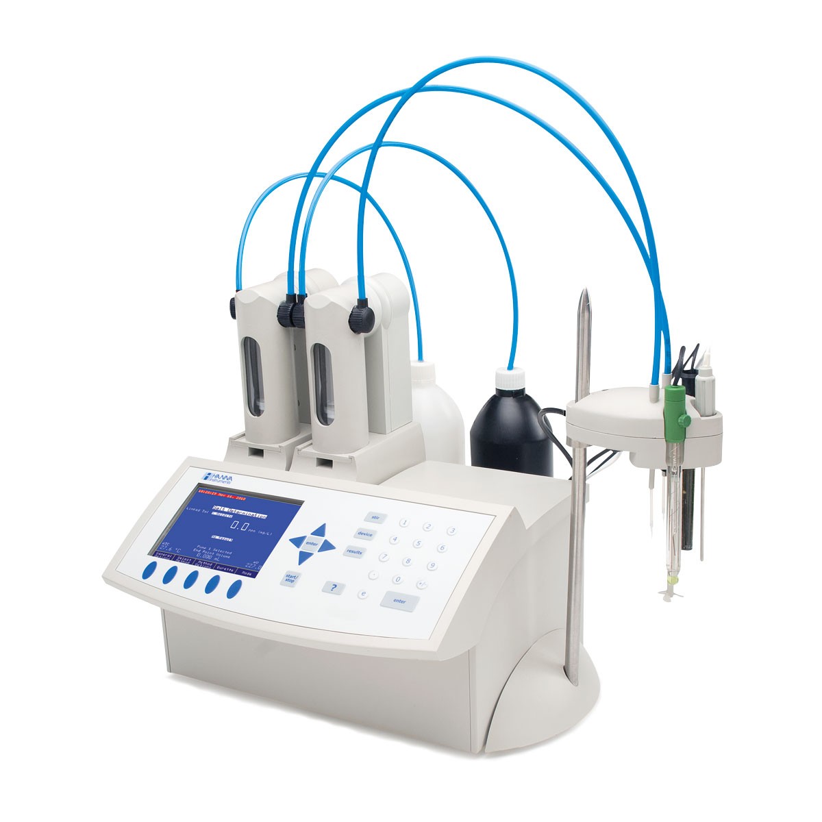 哈纳微电脑大屏幕彩屏自动滴定分析仪HI902C