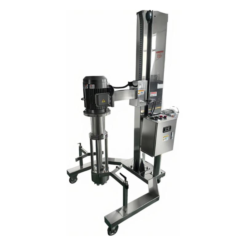 沐轩 MXY-D-4 电动升降篮式研磨机 湿法分散研磨设备