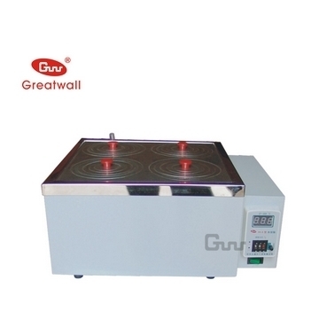 郑州长城科工贸电子恒温水浴HH-S双列四孔数显