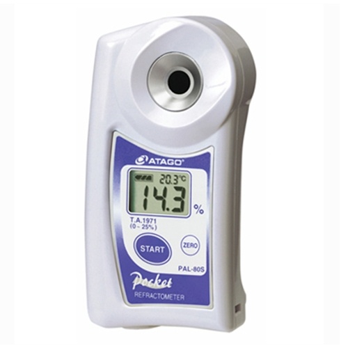 ATAGO 爱拓 迷你便携式数显折射计果糖浓度计 PAL-80S