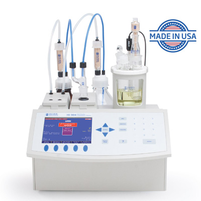 哈纳卡尔费休库仑法（KF）滴定水分仪HI904