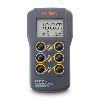 哈纳 HI93531N 宽范围温度测定仪