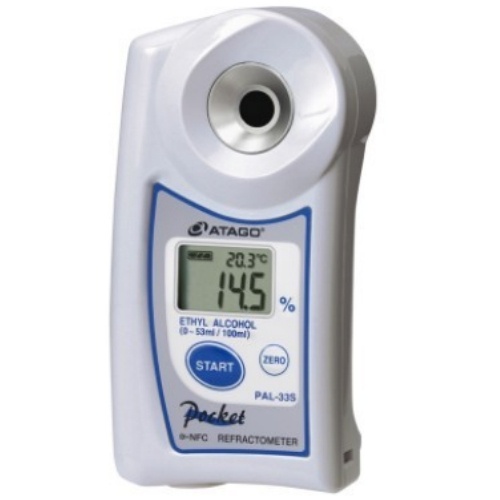 ATAGO 爱拓 迷你便携式数显折射计 乙醇酒精浓度检测仪 PAL-33S