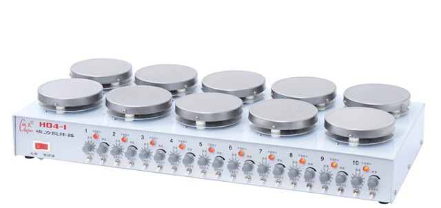 上海梅颖浦 H04-1 多工位加热恒温磁力搅拌器