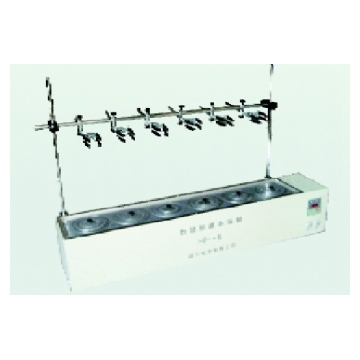 常州国华数显恒温循环水浴锅HH-6 单列六孔 带支架