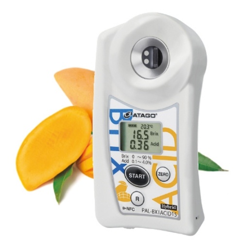 ATAGO 爱拓 迷你便携式数显糖度仪芒果糖酸度计 PAL-BX/ACID 15