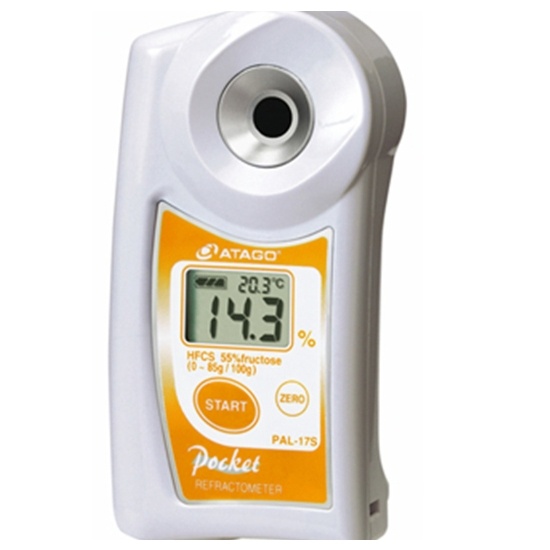 ATAGO 爱拓 迷你便携式数显折射计高果糖玉米糖浆浓度计PAL-17S