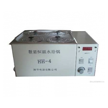 常州国华数显恒温循环水浴锅HH-4 双列四孔