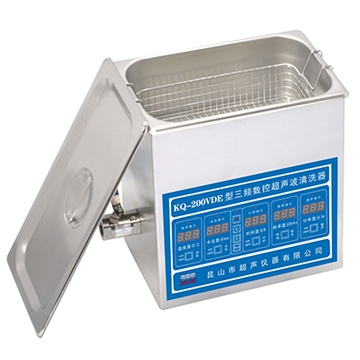 昆山舒美超声波清洗器KQ-200VDE（三频）