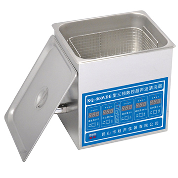 昆山舒美超声波清洗器KQ-300VDE（三频）