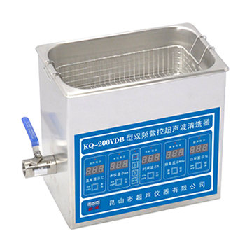 昆山舒美超声波清洗器KQ-200VDB（双频）