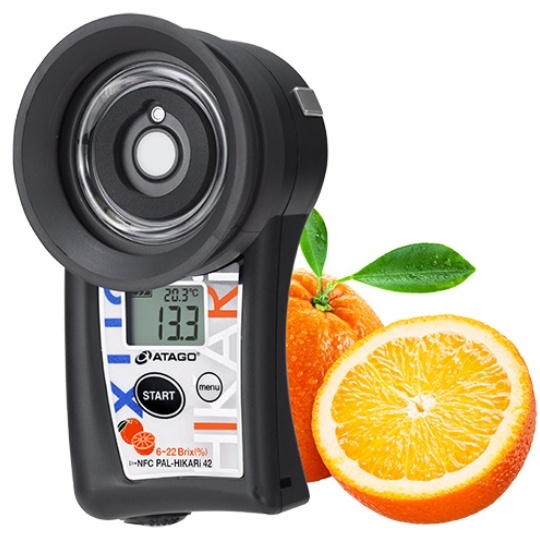 ATAGO 爱拓 迷你便携式数显糖度仪橙子无损测糖仪 PAL-HIKARi 42