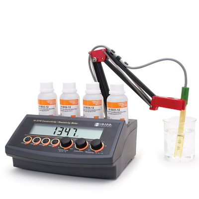 哈纳微电脑电导率-EC-电阻率测定仪HI2316