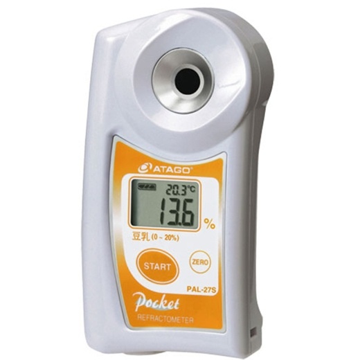 ATAGO 爱拓 迷你便携式数显折射计豆浆浓度计 PAL-27S