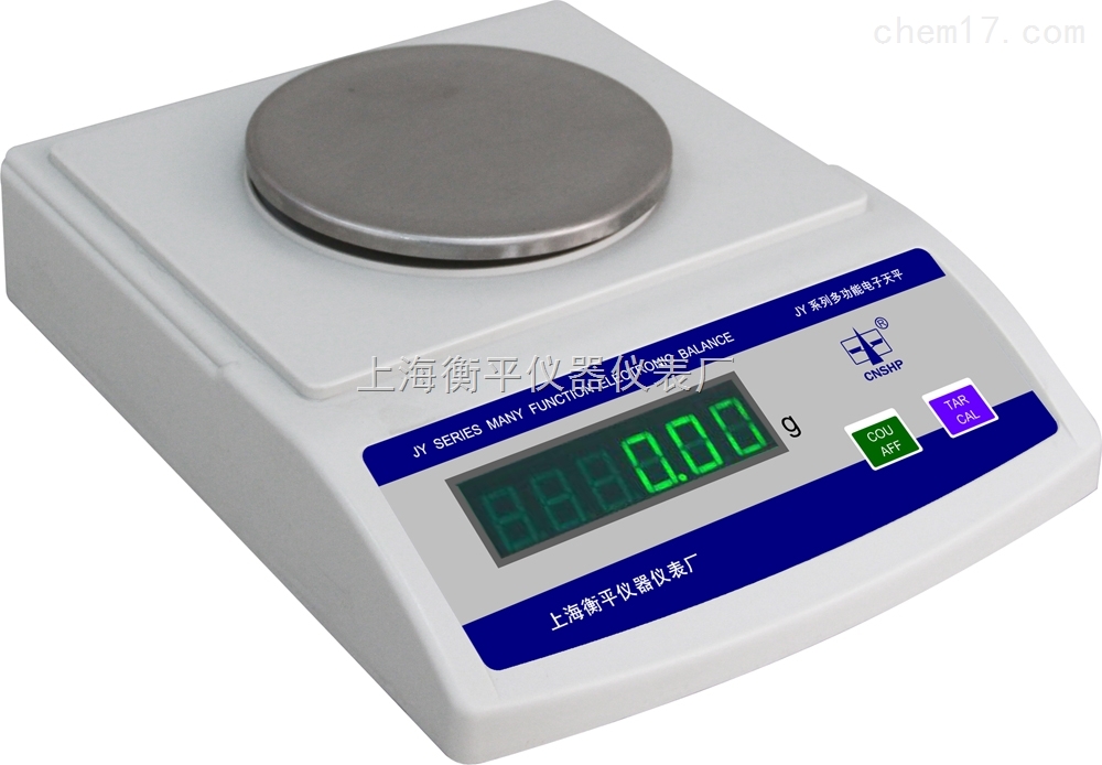 上海衡平 JY6002 电子天平
