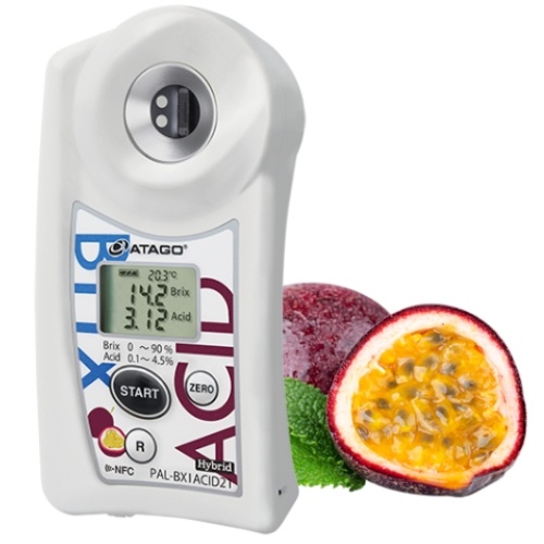 ATAGO 爱拓 迷你便携式数显糖度仪百香果糖酸度计 PAL-BX/ACID 21