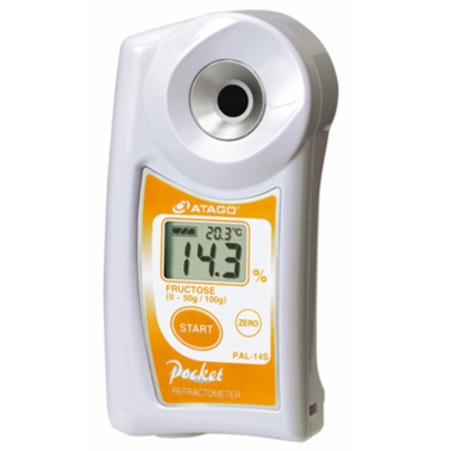 ATAGO 爱拓 迷你便携式数显折射计果糖检测仪 PAL-14S
