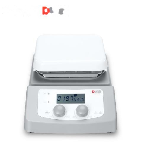 大龙 Dlab MS-H380-Pro LCD 数控6寸方盘加热型磁力搅拌器