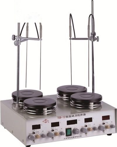 司乐 T09-1S 四工位数显恒温磁力搅拌器