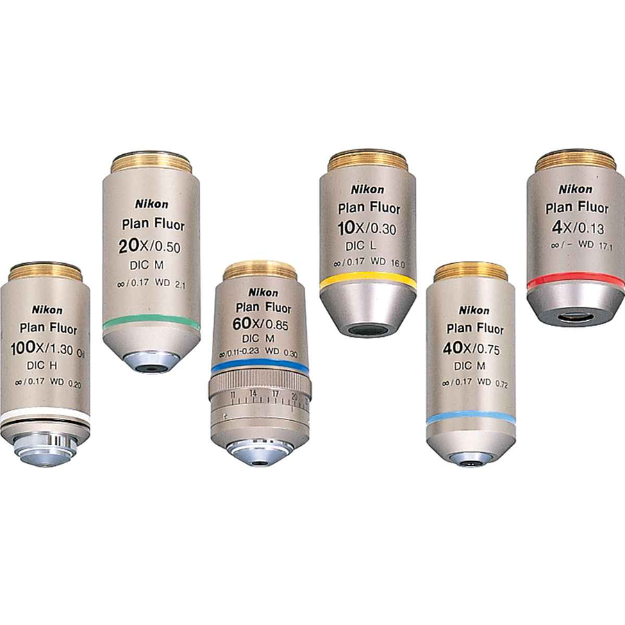 尼康荧光物镜CFI Plan Fluor 4X 10X 20X 40X 60X ...