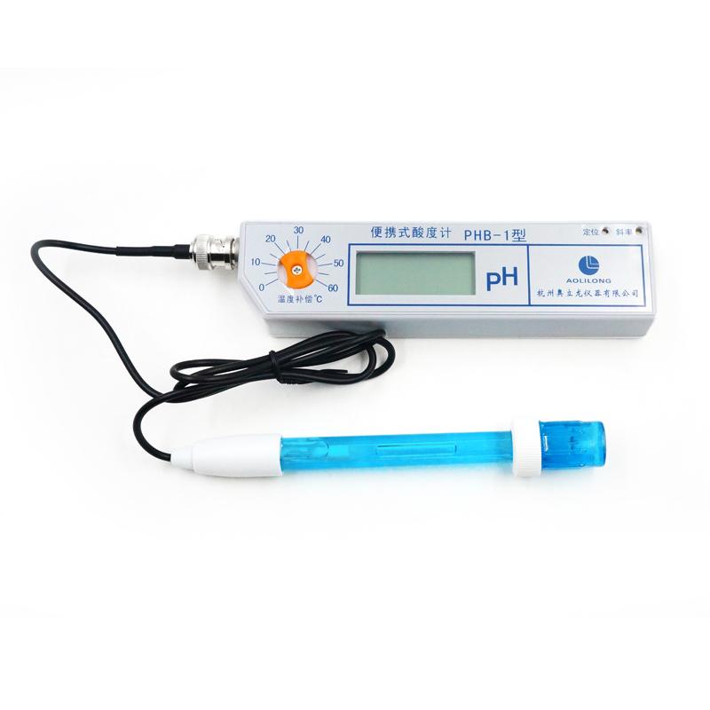 奥立龙 PHB-1 便携式酸度计 适用于自来水酸碱值检测、蔬果类酸碱值、工业污水检测等领域。