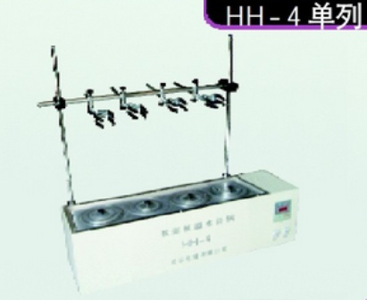 常州国华数显恒温循环水浴锅HH-4 单列四孔
