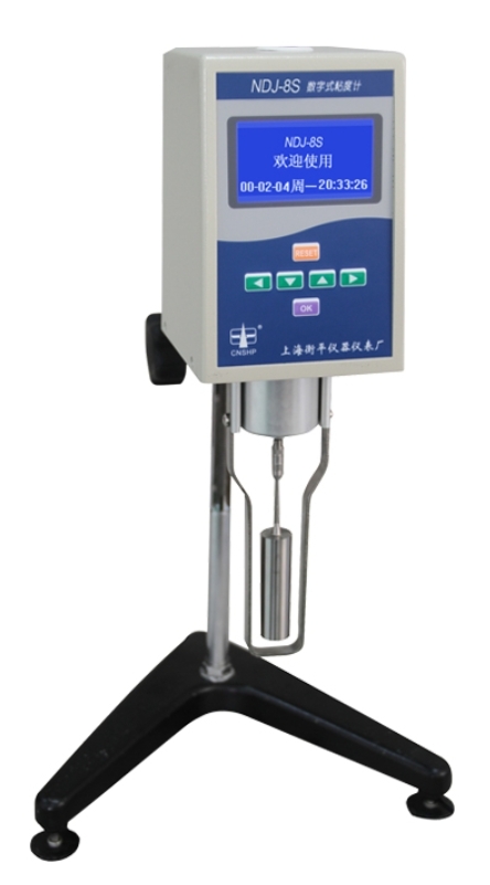 上海衡平NDJ-8S数显旋转粘度计