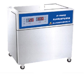昆山禾创单槽式高功率超声波清洗器KH-2800KDB