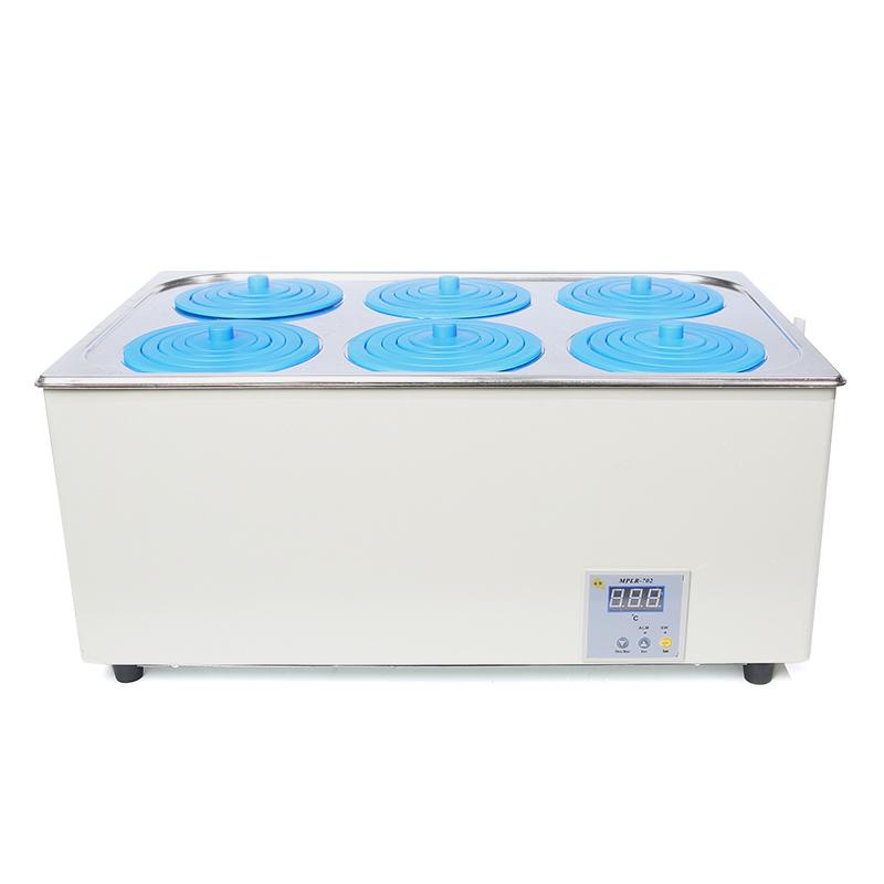 金坛大地 HH-S26 数显双列六孔恒温水浴锅 ABS锅盖