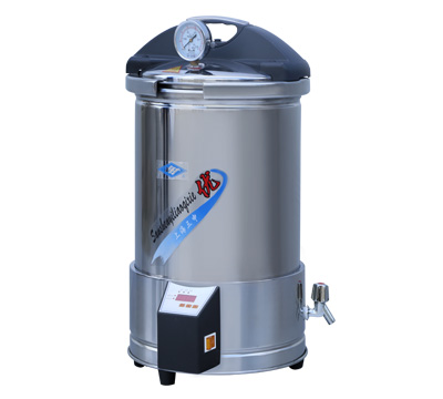 上海三申手提式不锈钢压力蒸汽灭菌器YX280/15（定时数控）