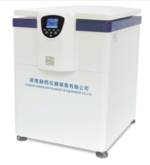 湖南赫西立式大容量高速冷冻离心机HR/T20MM