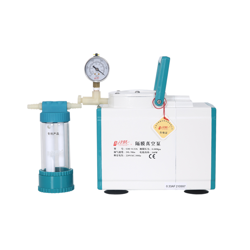天津市津腾 GM-0.33A（防腐） 隔膜真空泵（含截流瓶）