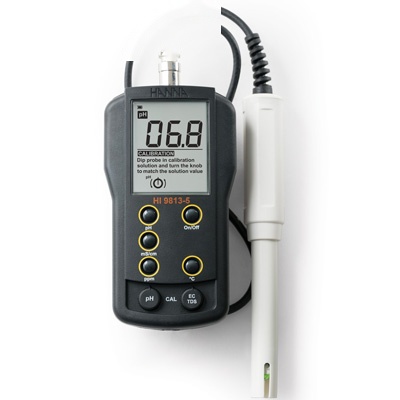 哈纳沃德微电脑pH-EC-TDS-℃测定仪HI9813-5