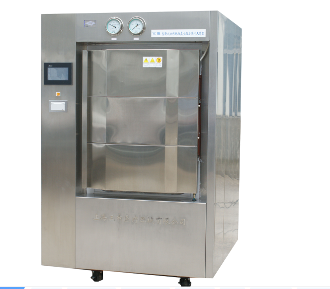 上海三申卧式方形脉动真空压力蒸汽灭菌器YX0.6WM