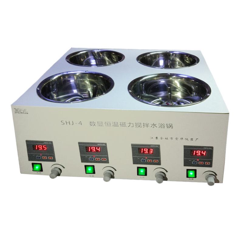 宏华 SHJ-4 恒温磁力搅拌水浴锅 4孔