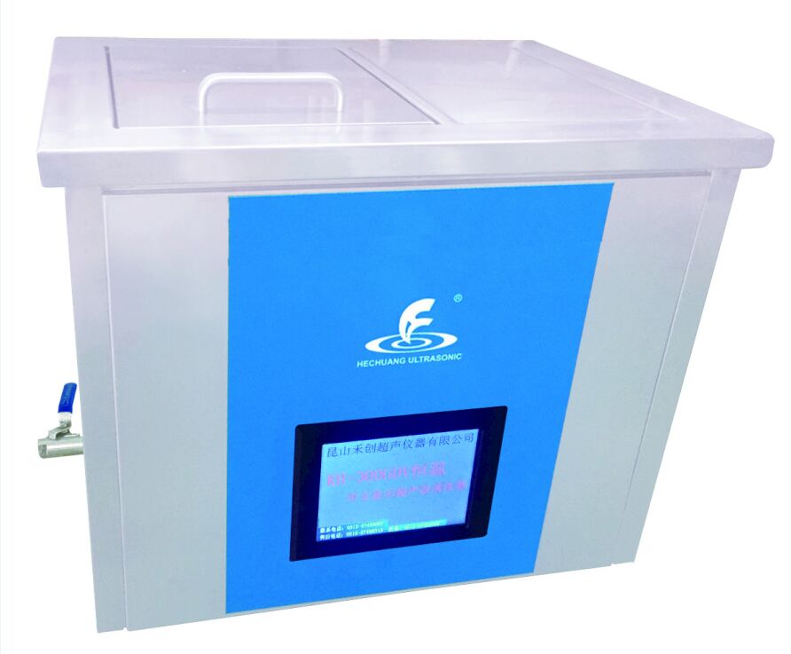 昆山禾创高功率恒温中文显示超声波清洗器KH-600GKDV