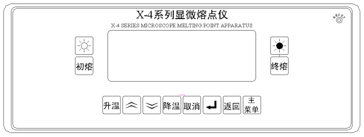 索光X-4B显微熔点测试仪结构图2