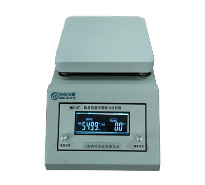 上海冉绘 MS-3T 恒温测速磁力加热搅拌器
