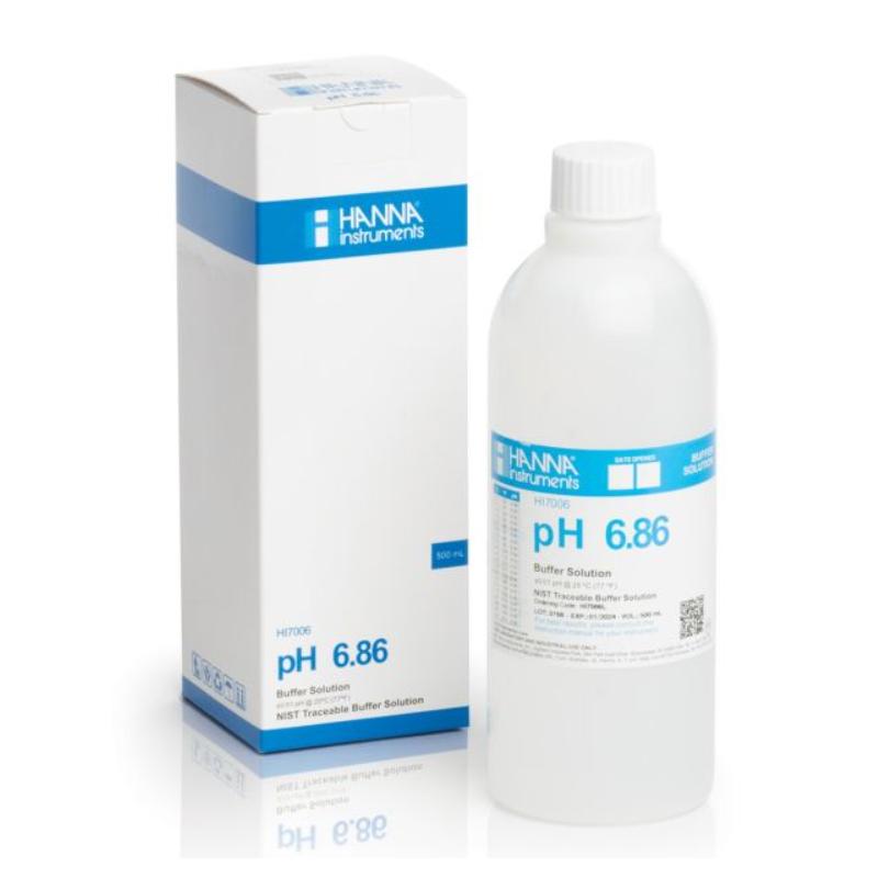 HANNA HI7006L pH标准液 校准值：6.86pH/500ml