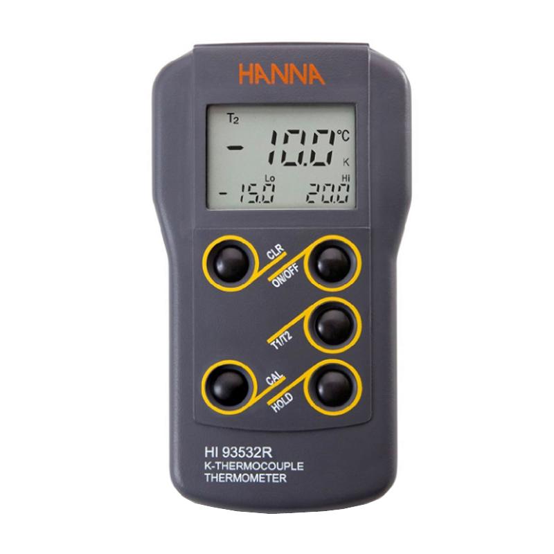哈纳 HANNA HI93532R 双通道可校准宽范围温度测定仪
