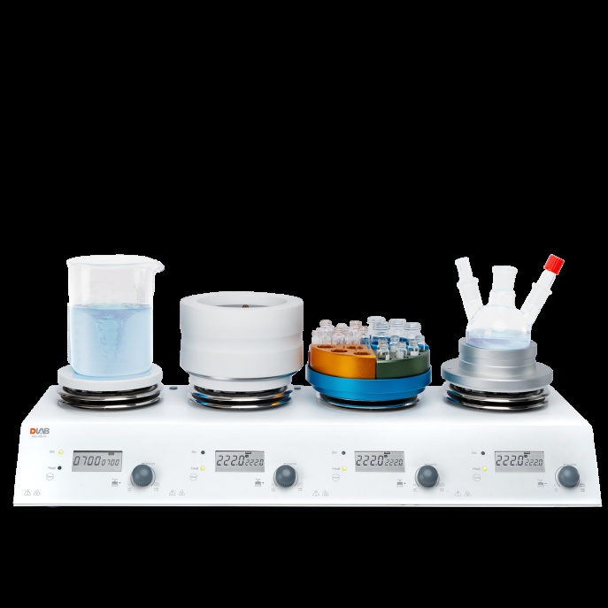 大龙 Dlab MS-H280-S4 数控加热型四通道磁力搅拌器