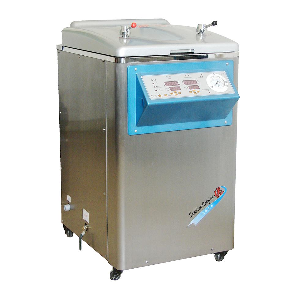 上海三申YM50FN不锈钢立式电热蒸汽灭菌器（停产）