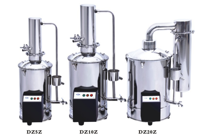 上海三申 DZ20Z 不锈钢电热蒸馏水器(断水自控型)