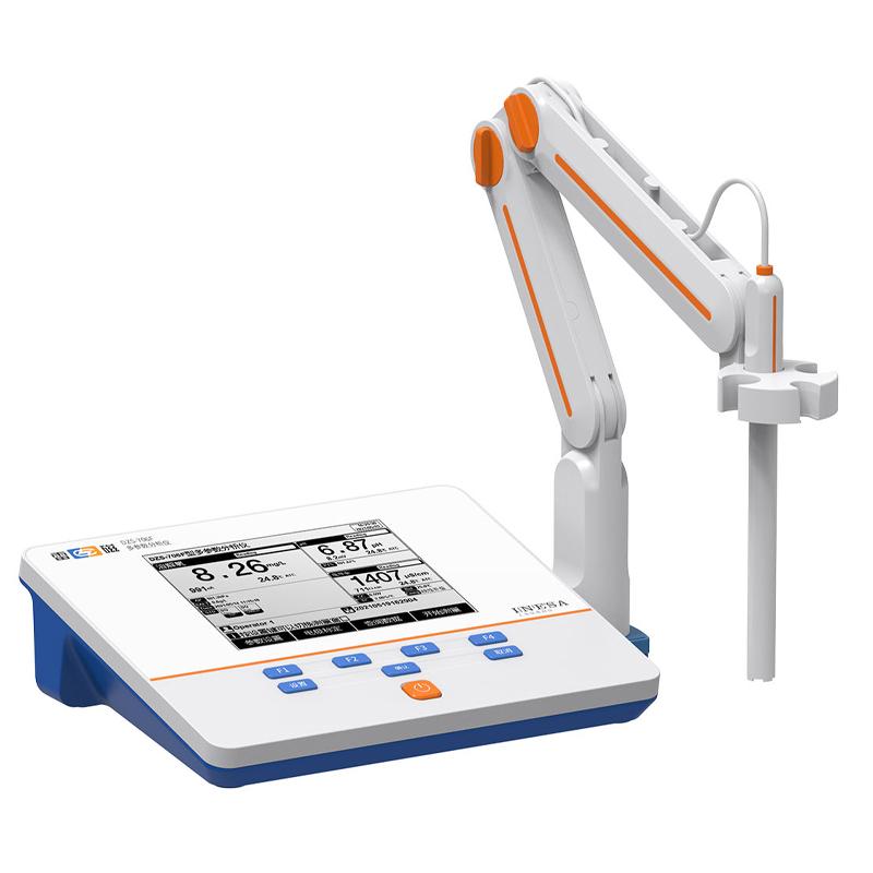 雷磁 DZS-706F型多参数分析仪 pH/pX 离子浓度 mV 电导率 电阻率 TDS 盐度 溶解氧