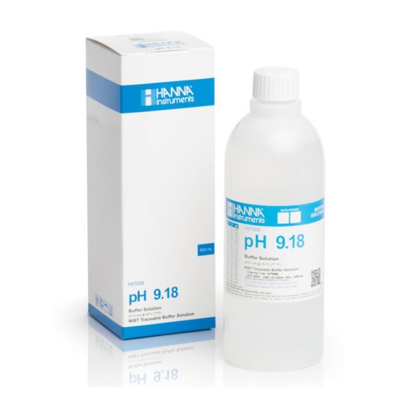 HANNA HI7009L pH标准液 校准值：9.18pH/500ml